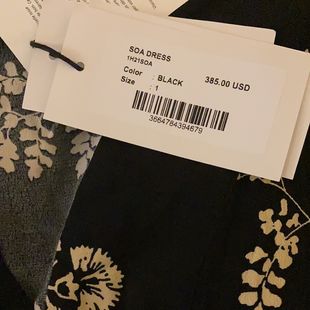 Ba$sh SOA Black Midi Dress - Picture 8 of 8